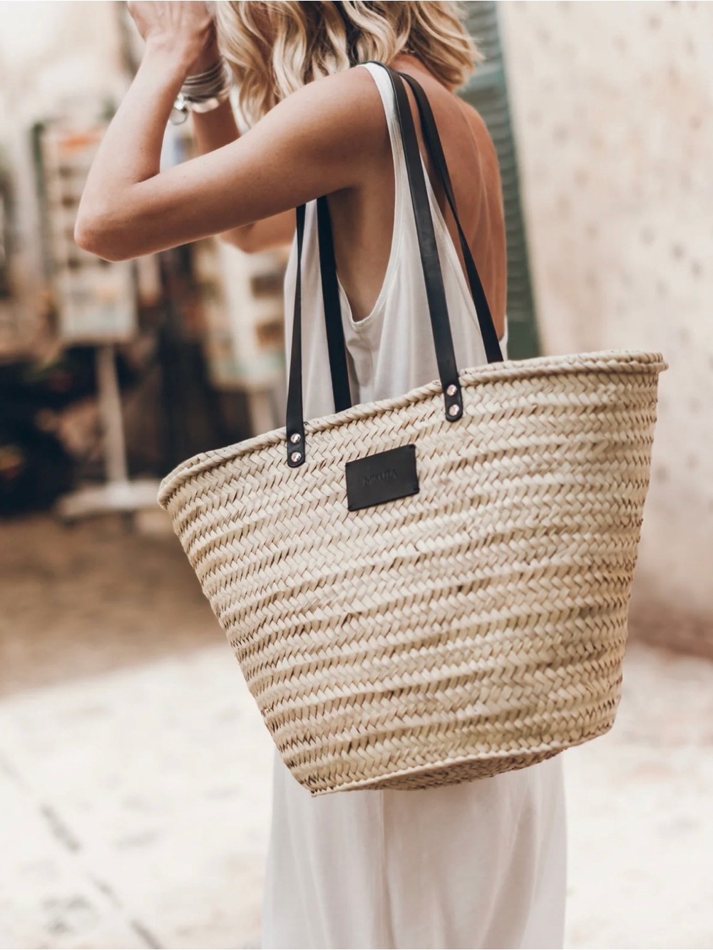 Mikuta Large Cesta Bag NWT